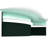 1-1/8 in x 1-3/8 in x 78-3/4 in Primed White Plain Flexible Polyurethane Crown Moulding