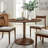 Lippa 48" Round Solid Wood Dining Table-105698024