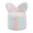 Adorable Butterfly Back Storage Stool - Kids' Round Ottoman With Lid For Girls' Playroom-283924573