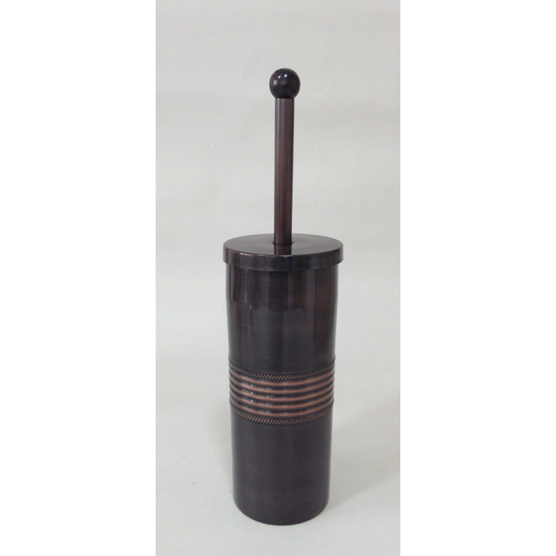 Brosse de toilette autoportante et porte-serrage 15 po. h