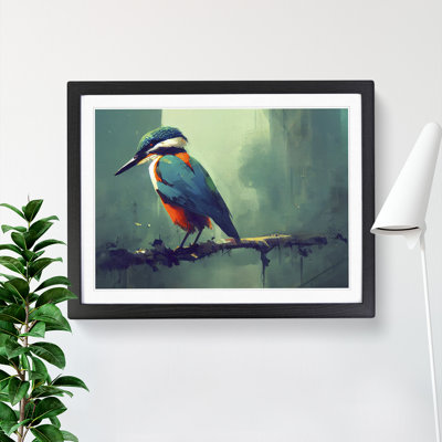 Kingfisher Bird Vol.5 - Framed Print