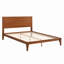 Lit plateforme Mid-Century en bois de bambou-1469018301