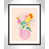 Walnut Single Picture Framed Paper selected
