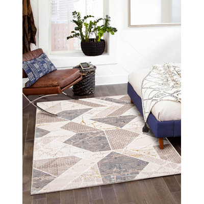Tapis ivoire Paige