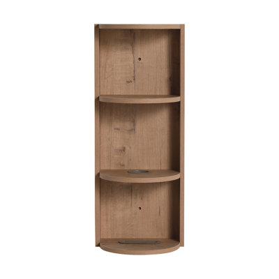12-Inch Bathroom Wall-Mounted Storage Rack With Spacious Bottom Shelf, Modern Floating Design For Organized Spaces