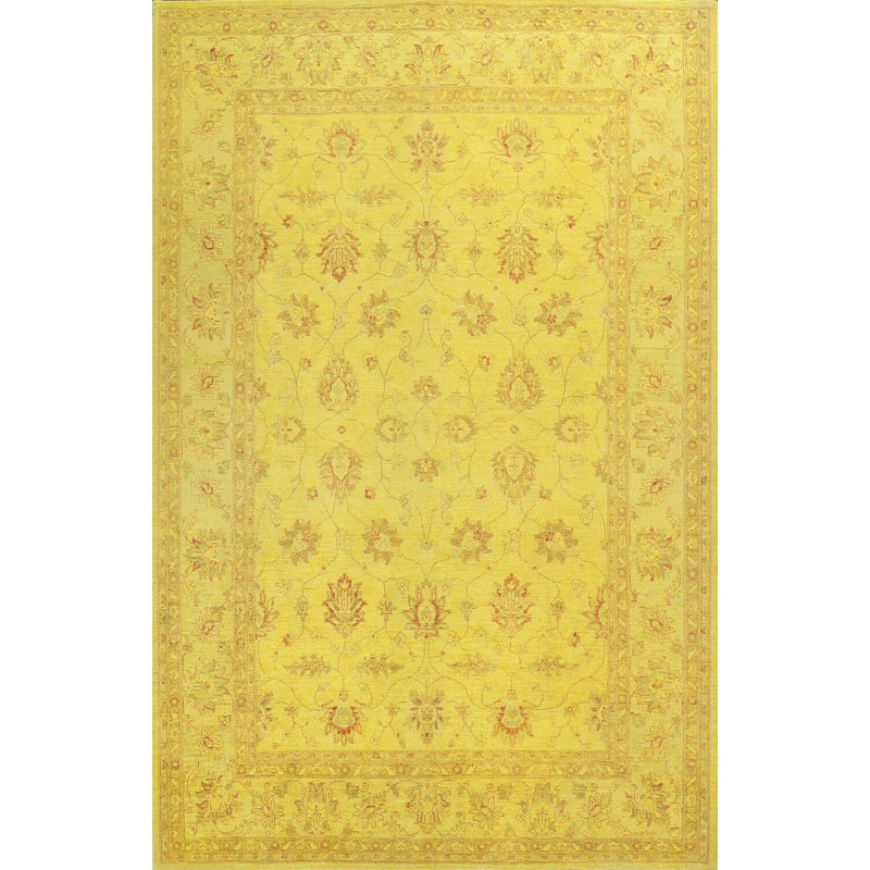 One-of-a-Kind 8'4" X 11'3" New Age Wool Area Rug in