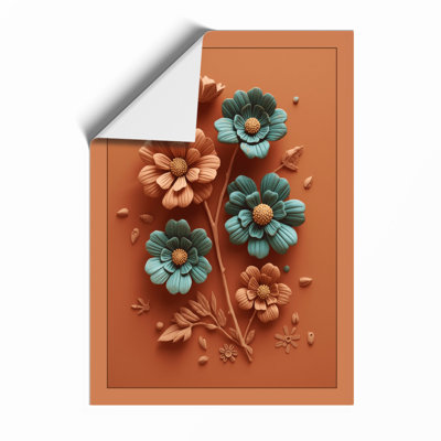 Terracotta Blooms Botanical - Print