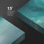 "Abstract Ocean", reproduction d'art sur toile turquoise et bleu sarcelle pour salon, chambre à coucher ou bureau-118150150-120132087-120132086