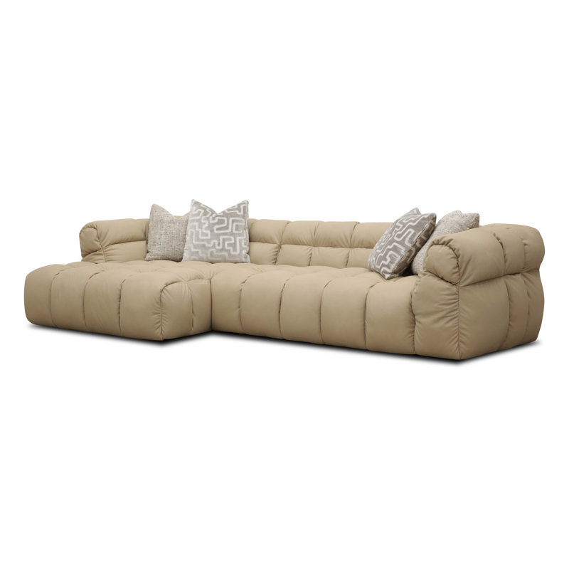 Michel Upholstered Sectional Left Hand Facing