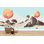 Désert paysage désertique, décoration murale chambre d'enfant Boho 470Mv