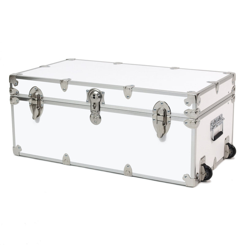 Grand coffre de rangement Essential, Blanc