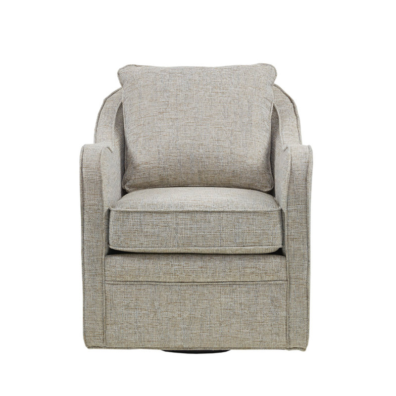 Fauteuil pivotant à siège large Brianne