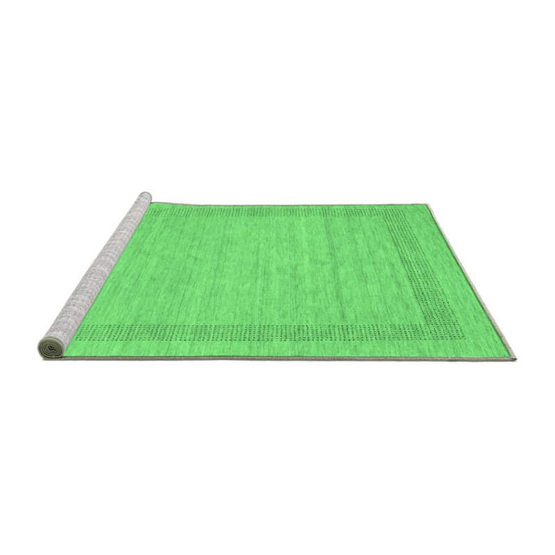Antaneice Washable Abstract Indoor Rug, Round 6'