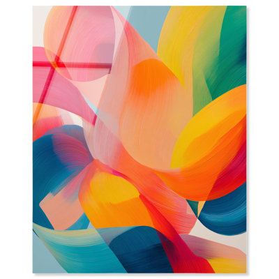 Whispering Hues II Living Room Art Acrylic Print by Art Remedy