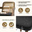 Tabouret de bar et tabouret de bar 26,77 po avec accoudoirs-684739678-684739689