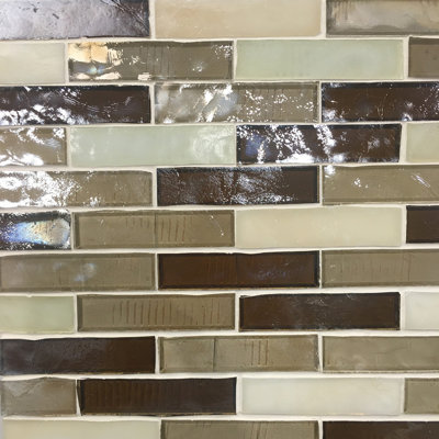Luxe 11 in. x 14 in. Glossy Tile