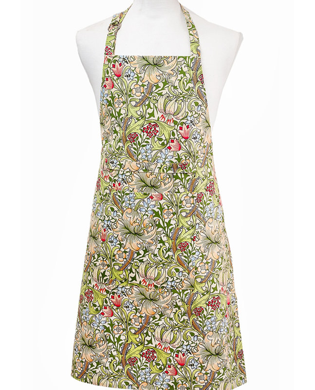 Duxbury Floral Bib Apron