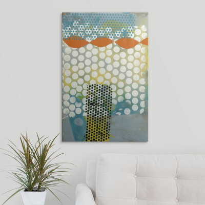 'Translucent Abstraction I' Jennifer Goldberger Painting Print