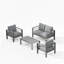 Ensemble de conversation 4 pièces d'extérieur en aluminium 4 pièces avec table basse et table basse-1498117729-1498117731-1498117742
