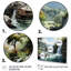 Cascade du Vietnam - Cascade d'argent I - reproduction sur toile-433912383-433912375