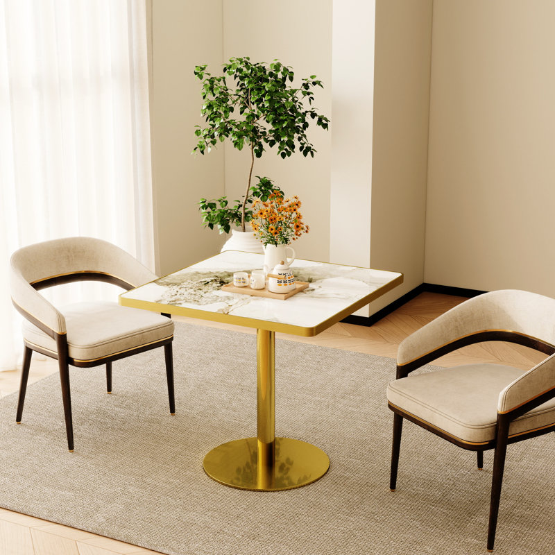 Table bistro tulipe 31,5 pouces Modern Square