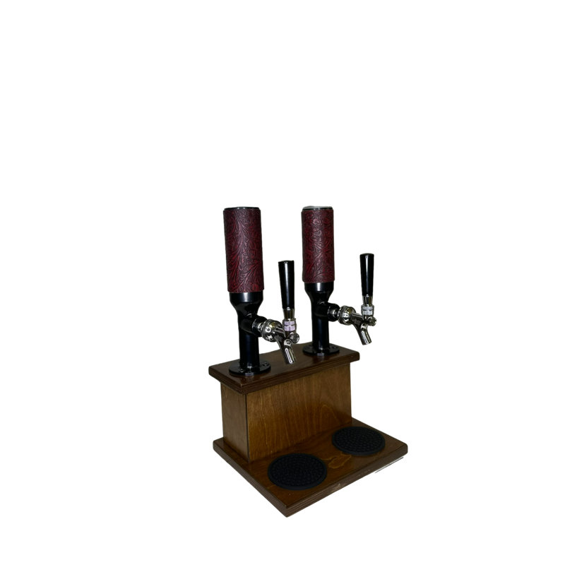 Distributeur de boissons, Rouge usiné