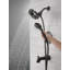 Ensemble de robinetterie de baignoire et de douche Delta Arvo série 14, noir mat, avec pommeau de douche double 2 en 1 In2ition et douchette à main, kit de garniture de valve, noir mat (valve incluse)-58972590