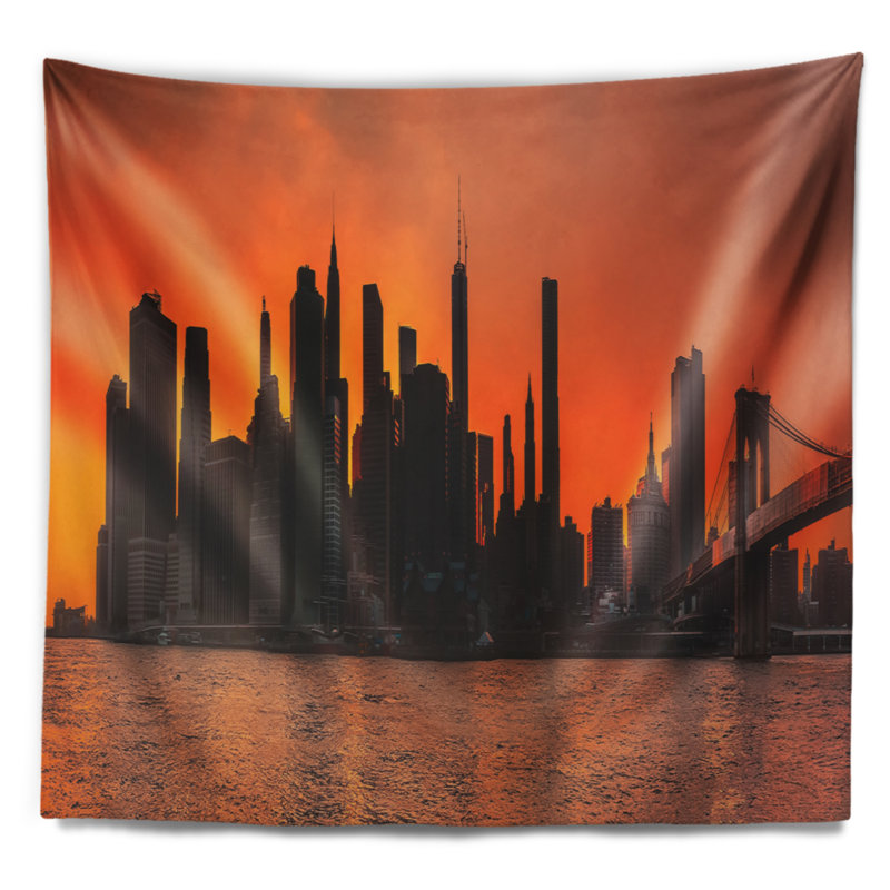 Polyester Tapestry, 32" H x 39" W