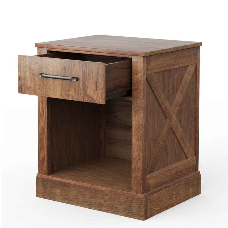 Laughter 20'' W Nightstand, Brown
