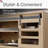 58" Modern Barn Door TV Stand-1273116186