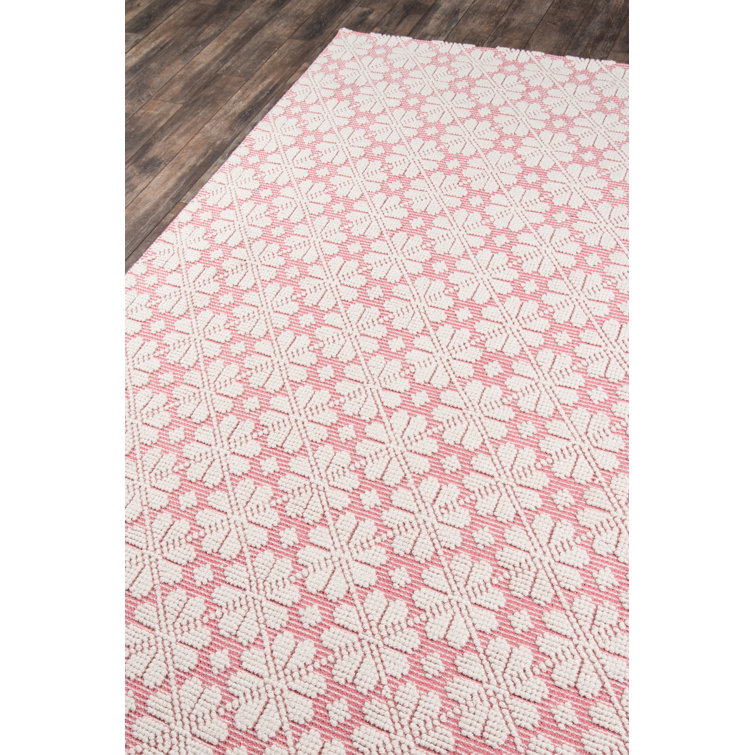 Red Barrel Studio® Wool Floral Rug | Wayfair