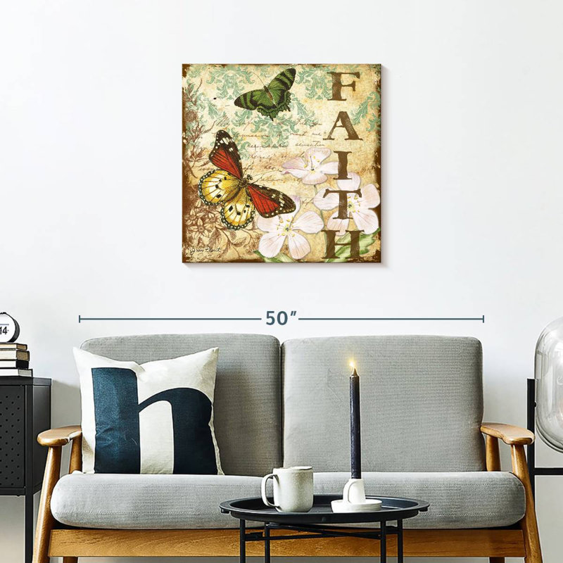 Papillons inspirants IV, H 24 po x l 24 po