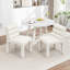 Chaise d'appoint rembourrée en velours Cowger-312584422