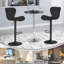 Bronxville Upholstered Velvet Adjustable Height Bar Stool-1036064858