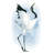 Dancing Crane II by Grace Popp - Wrapped Canvas Print-570067276