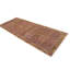 Tapis de couloir oriental semi-antique à couleurs tamisées 3 pi 7 po x 9 pi 2 po Tribal