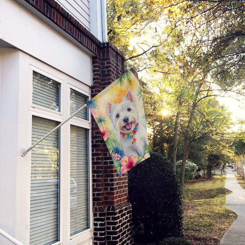 Double Sided 40'' H x 28'' W Polyester Animal House Flag