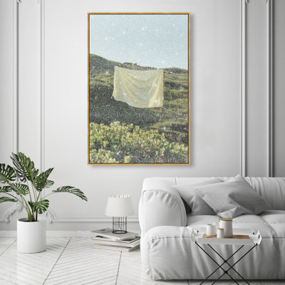 Floating Cotton II Print by Oliver Gal