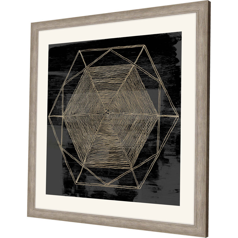 Woven Dreams II Silver Framed Print Wall Art
