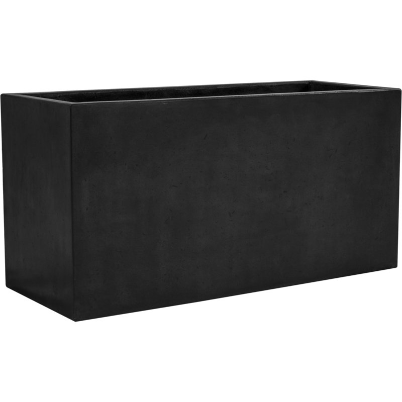 Boîte à fleurs en béton Arquette Lava, H 16 po x l 31,5 po x P 12,5 po