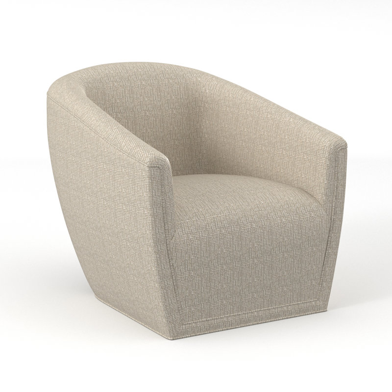 Chaise pivotante Jasper, Steps Stones - Viscose ivoire