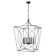6 - Light Dimmable Lantern Geometric Chandelier