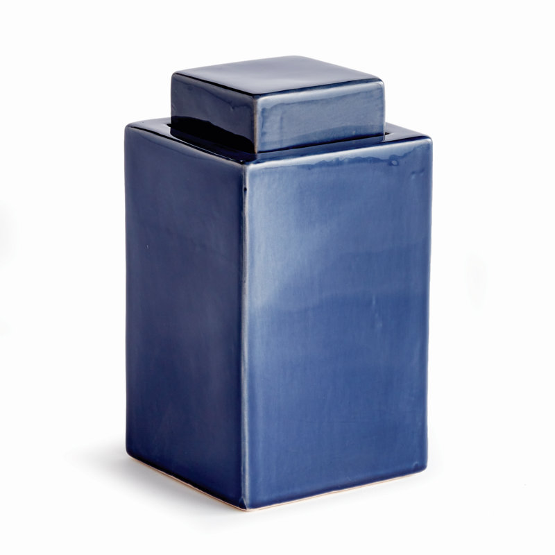 Grand pot Katelynd, Bleu, H 11,25 po x l 6,25 po x P 6,25 po
