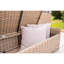 Rosen 9 Seaters Corner Sofa Cube Fire-Pit Dinning Table With Storage Benches&Rain Cover