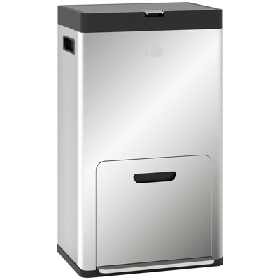 Capus Step On Kitchen Trash Can - 56L