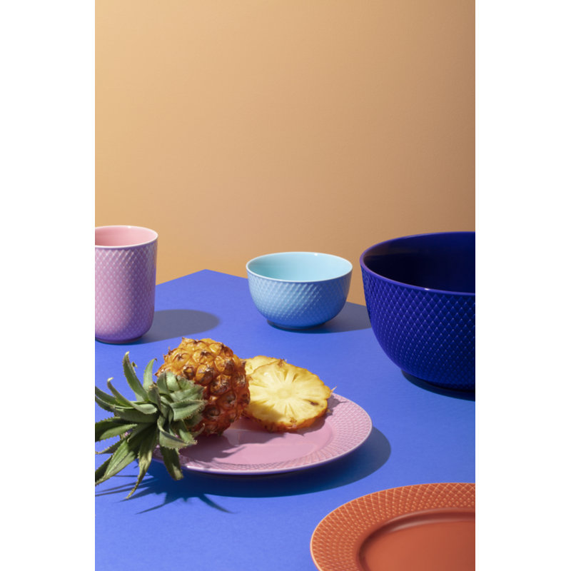 Rhombe Color Bowl, 4.3", Turquoise