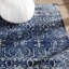 Tapis bleu foncé Monroe-21300811