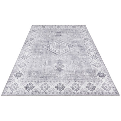Gratia Tufted Graphite Grey Rug