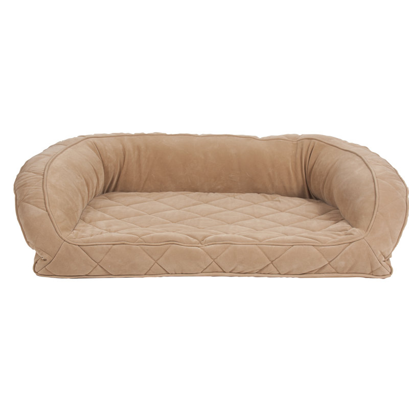 Medium Saddle Orthopedic Quilted Microfiber Pet Bed