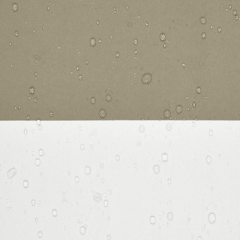 Agim Semi Sheer Curtain Pair, Taupe, 54" W x 108" L